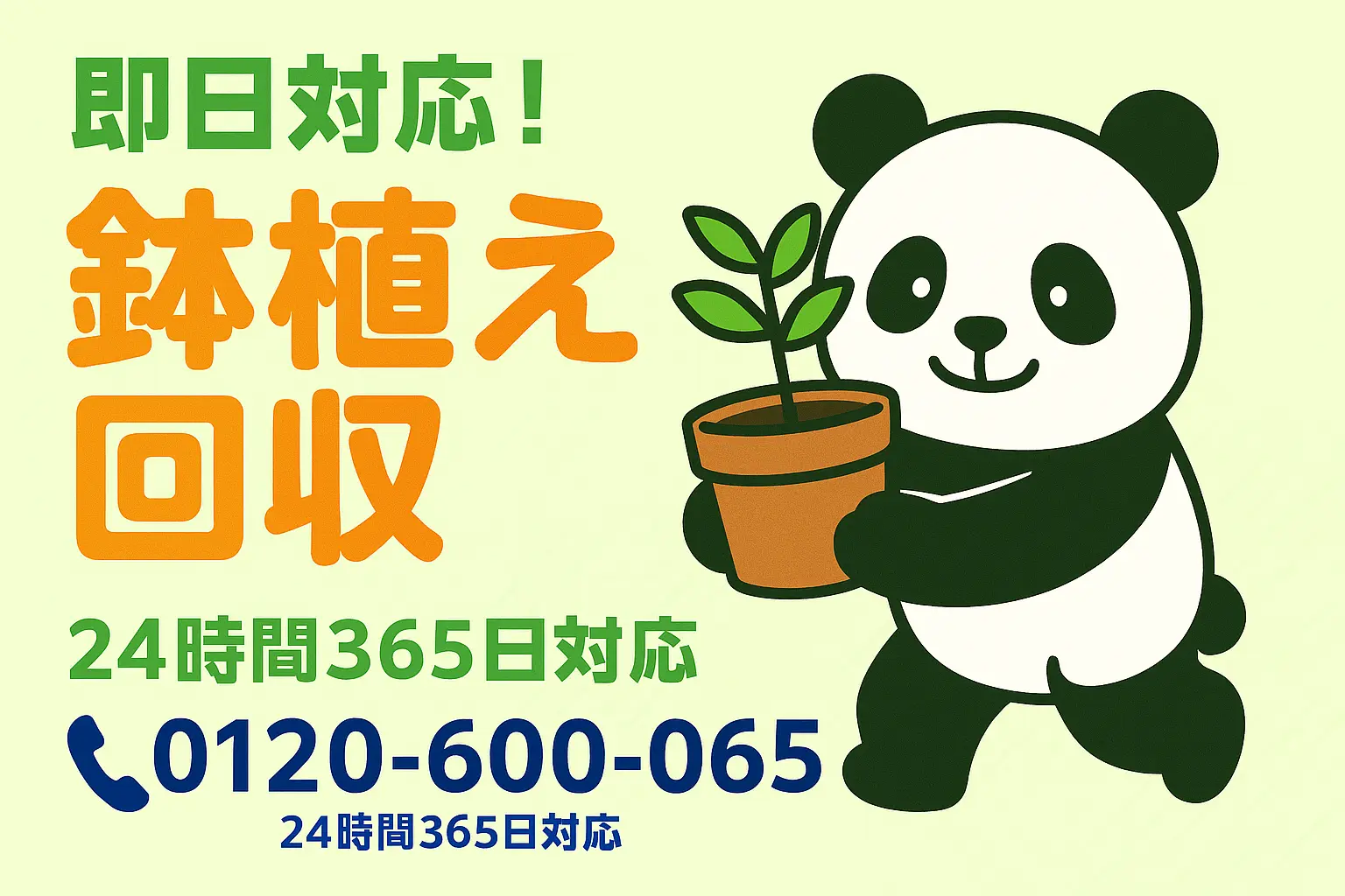 鉢植え・観葉植物の格安回収なら「ぽいっと回収 まるっと本舗」
