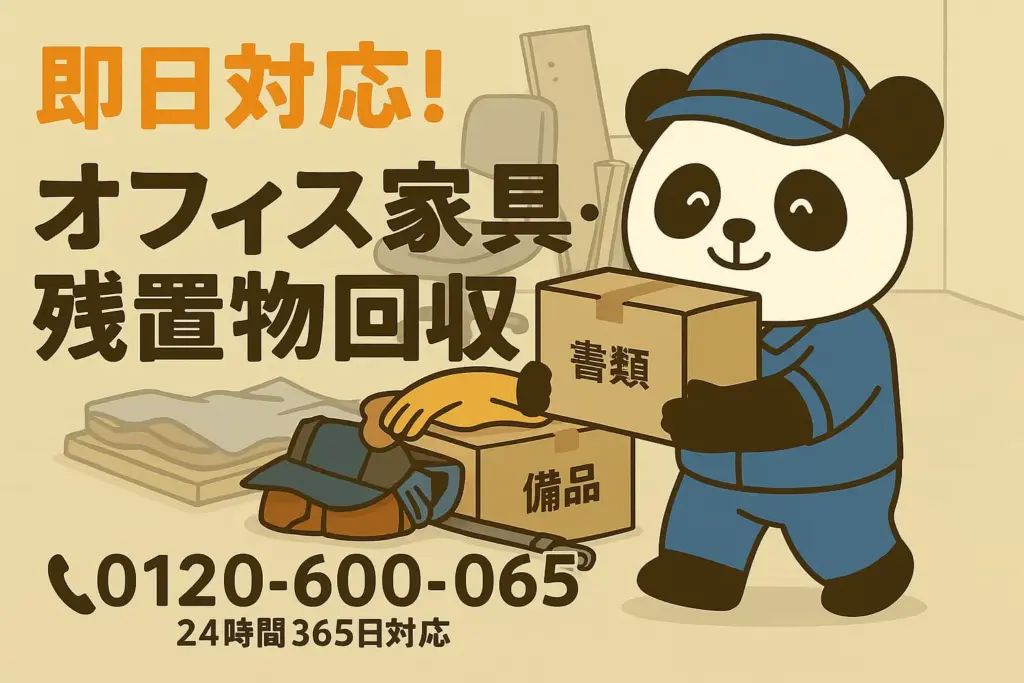 オフィス家具残地物